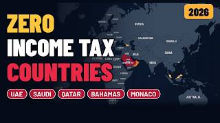 16 Countries With ZERO Income Tax in 2026 💰 | No-Tax Countries Explained Guide