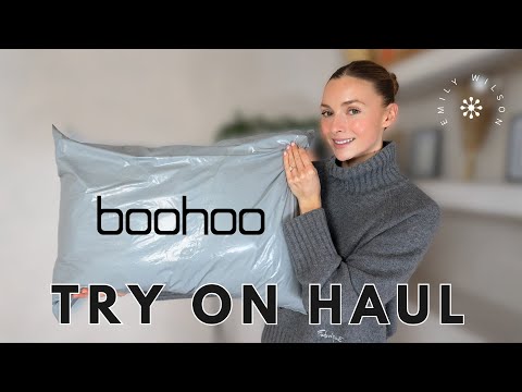 Boohoo Try On Haul | New Year, New Wardrobe | Affordable Outfit Ideas | Emily Wilson Fashion