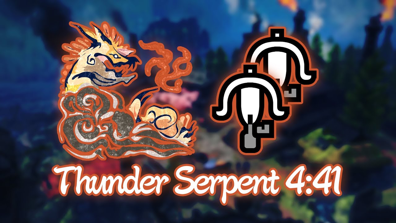 MHRise | Thunder Serpent Narwa 2P LBG Speedrun 4'41''64