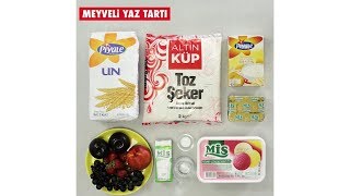 Şok Fiyatlı Tarifler - Meyveli Yaz Tartı