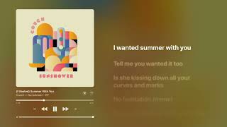 (I Wanted) Summer With You - Couch [Karaoke w/ Backing Vocals]
