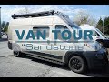 Off Grid Adventure Vans Sandstone Promaster Conversion Walkthrough & Van Tour