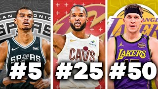 Famous Ranking the Top 50 Players in the NBA Next Season Wealth