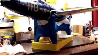 RCLander F9F Panther w/ Retracts Turnigy 3 channel speed control