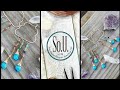 LIVE: How to Wire Wrap: Cloudy Day Earrings
