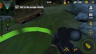 Yalghaar Border Clash Glorious Mission Army Game | Android Gameplay |  Chapter 1 Wolf Eye Mission screenshot 4