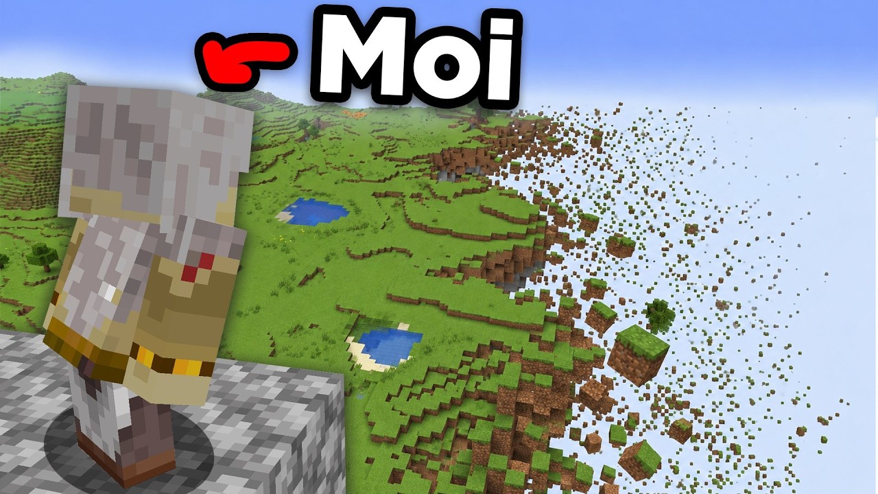 J'ai SUPPRIMÉ les COULEURS de Minecraft sans qu'ils Remarquent !