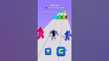 Best Fun Game Ever(blob shifter 3D) Level-3674 #games #shorts