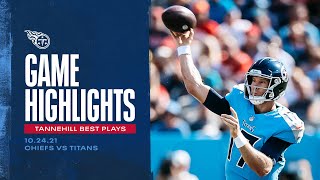 Ryan Tannehill Highlights from Week 7 | Game Highlights