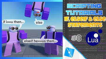 How To Script On Roblox - If Statements #8