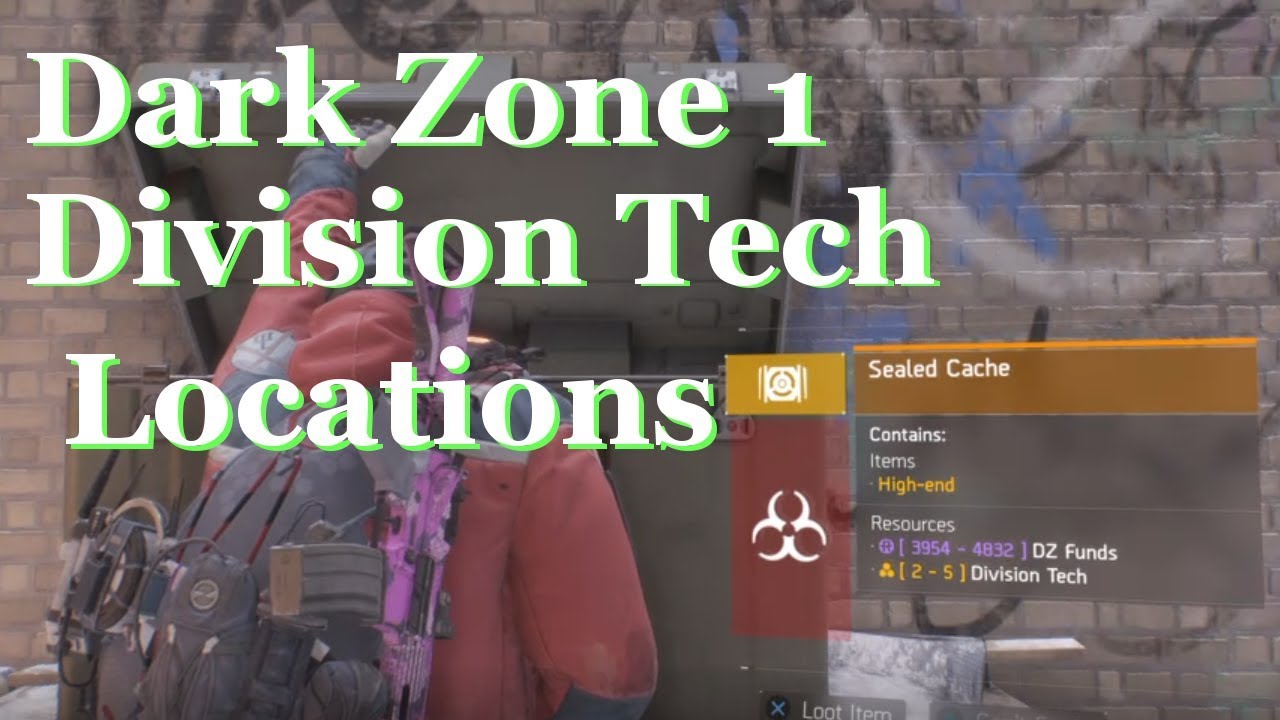 DZ1 Division Tech Locations