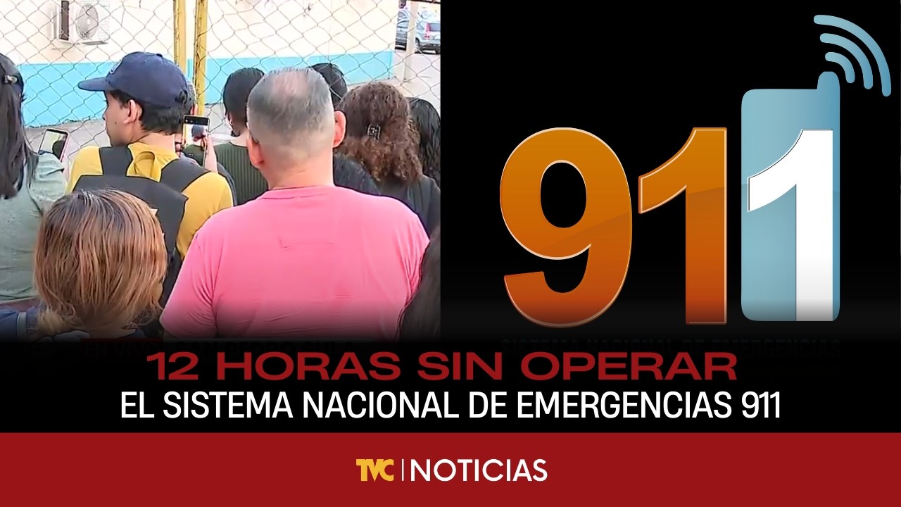 12 horas sin operar el sistema nacional de emergencias 911