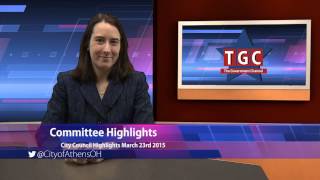 City Council Highlights for March 23rd 2015