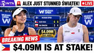 BOMBSHELL! Alex Eala STUNS Iga Świątek At Wuhan Open… A $4.09M Prize Is On The Line!