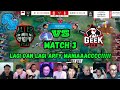Lagi dan Lagi Arfy Maniac • Reaction Streamer AE vs Geek • Match 3