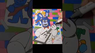 Satisfying Coloring Page - FNAF - Bonnie