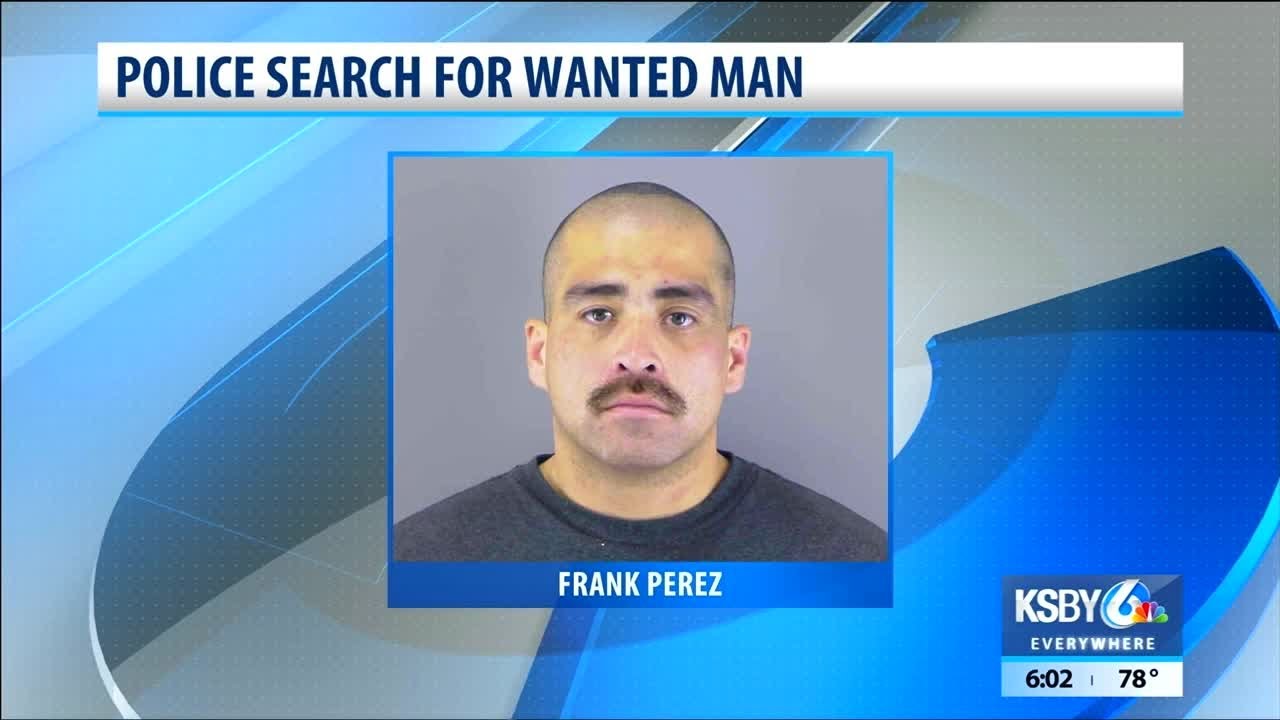 Police search for wanted man - YouTube