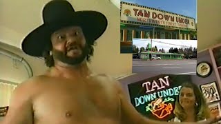 Full Billy Jack Haynes - Famous WWF Wrestler's Commercial Location for TAN DOWNUNDER Portland, Oregon Guide