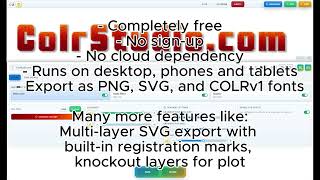ColrStudio – Create Stunning 3D Text Effects & Build Your Own Color Fonts | Free, No Signup