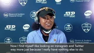 I m on Instagram and Twitter as I have nothing else to do - Osaka on bubble life ahead of US Open