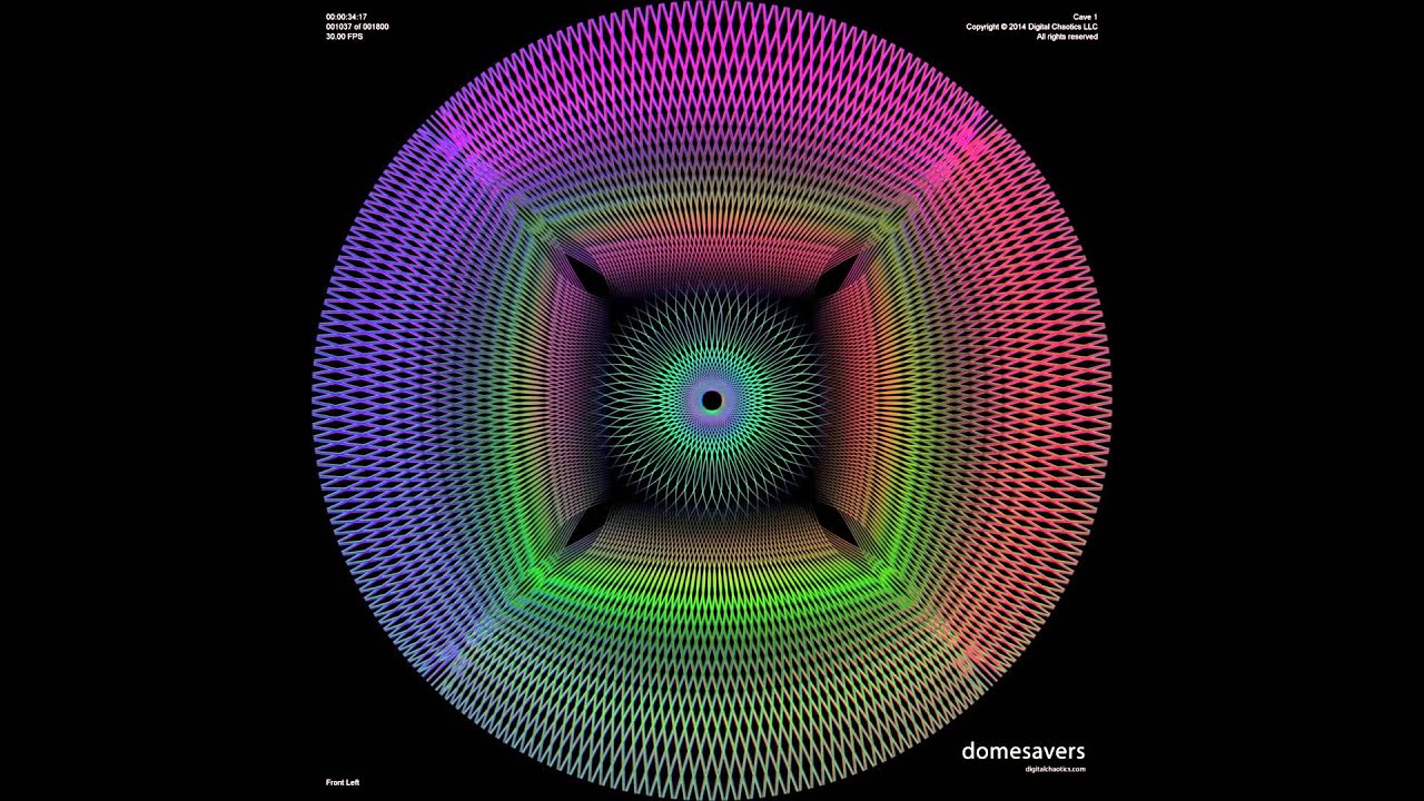 Cave 1 - a Visual Music piece from DomeSavers.com