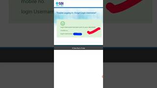 HOW TO GET SBI LOGIN USERNAME FOR NET BANKING | GET SBI LOGIN USERNAME BY SMS | SBI FORGOT USERNAME screenshot 2