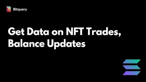 Get NFT Trades Data on Solana - Bitquery API Tutorial