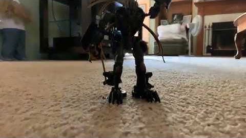 Transformers stop motion: Crankcase transformation.