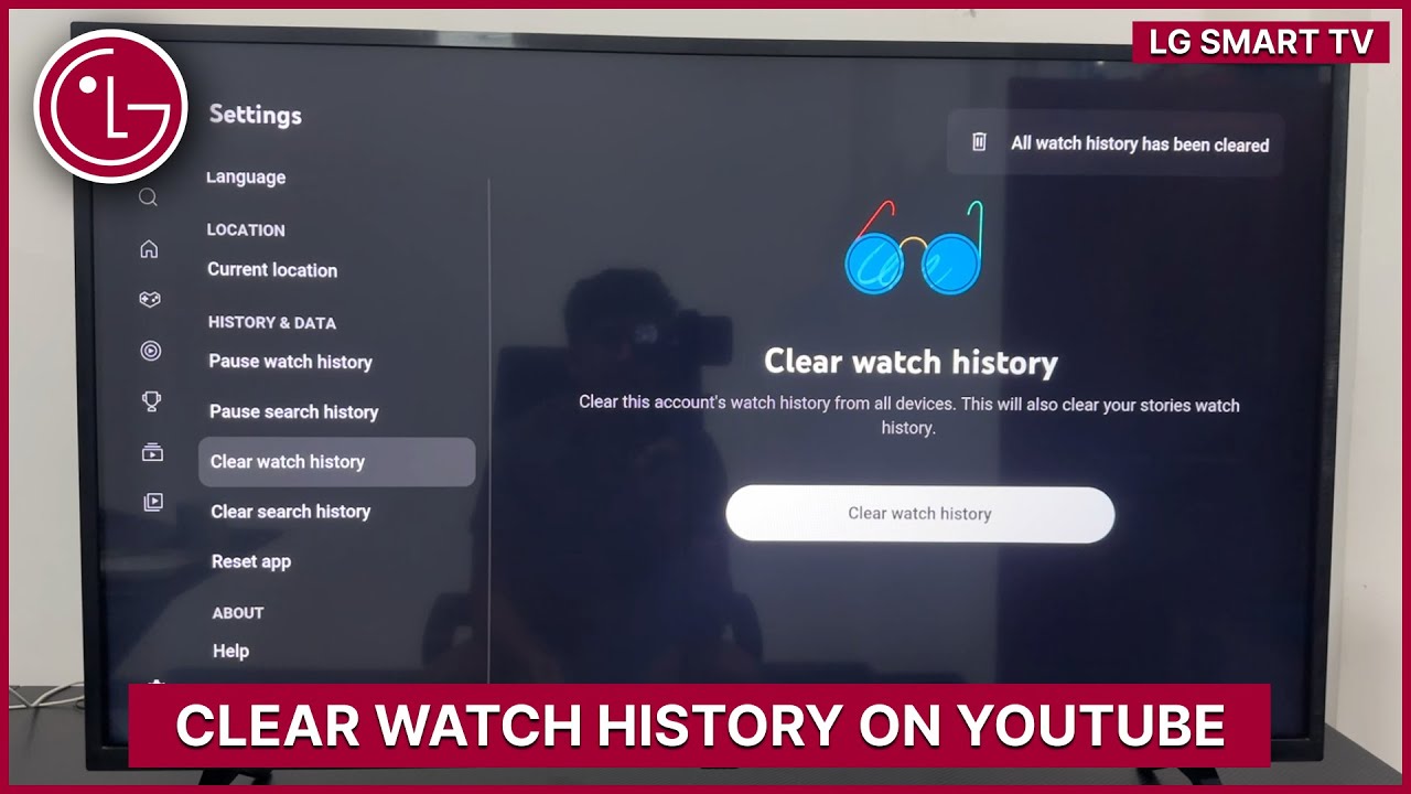LG Smart TV: How to Clear Watch History on YouTube (Step-by-Step Guide ...