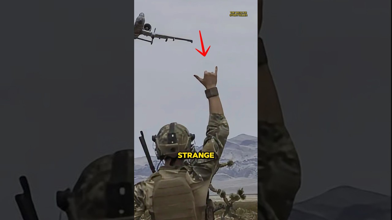 Почему солдаты показывают этот странный жест рукой? 