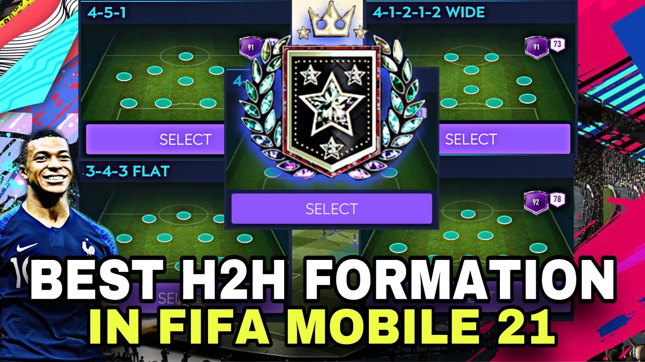 THE BEST H2H FORMATION IN FIFA MOBILE 21!! PROS AND CONS FIFA Mobile