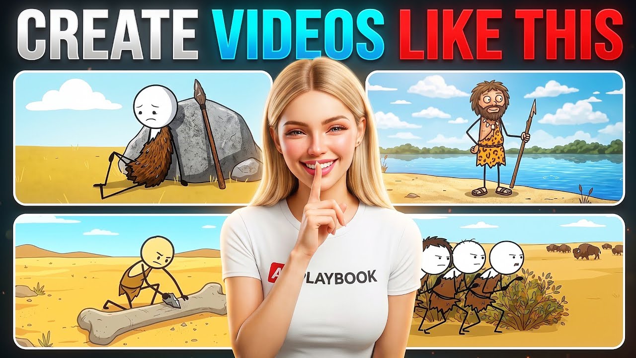 Create Viral Stickman Videos with FREE AI (Full Tutorial)