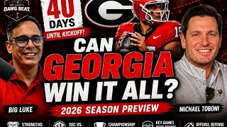 Can Georgia Win It All in 2026 Michael Toboni Breaks Down the Bulldogs