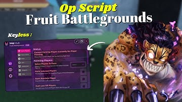 *NEW* Fruit Battlegrounds Script [ Pastebin 2025 ] Keyless