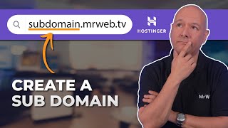 how to create a subdomain   install wordpress with hostinger