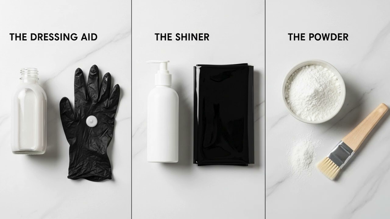 Latex Care Products Explained: Lubes, Shiners & Powder (Ultimate Guide)