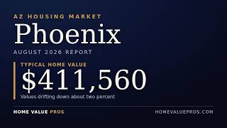 Phoenix, AZ Housing Market August 2026: Home Prices, Trends & Forecast