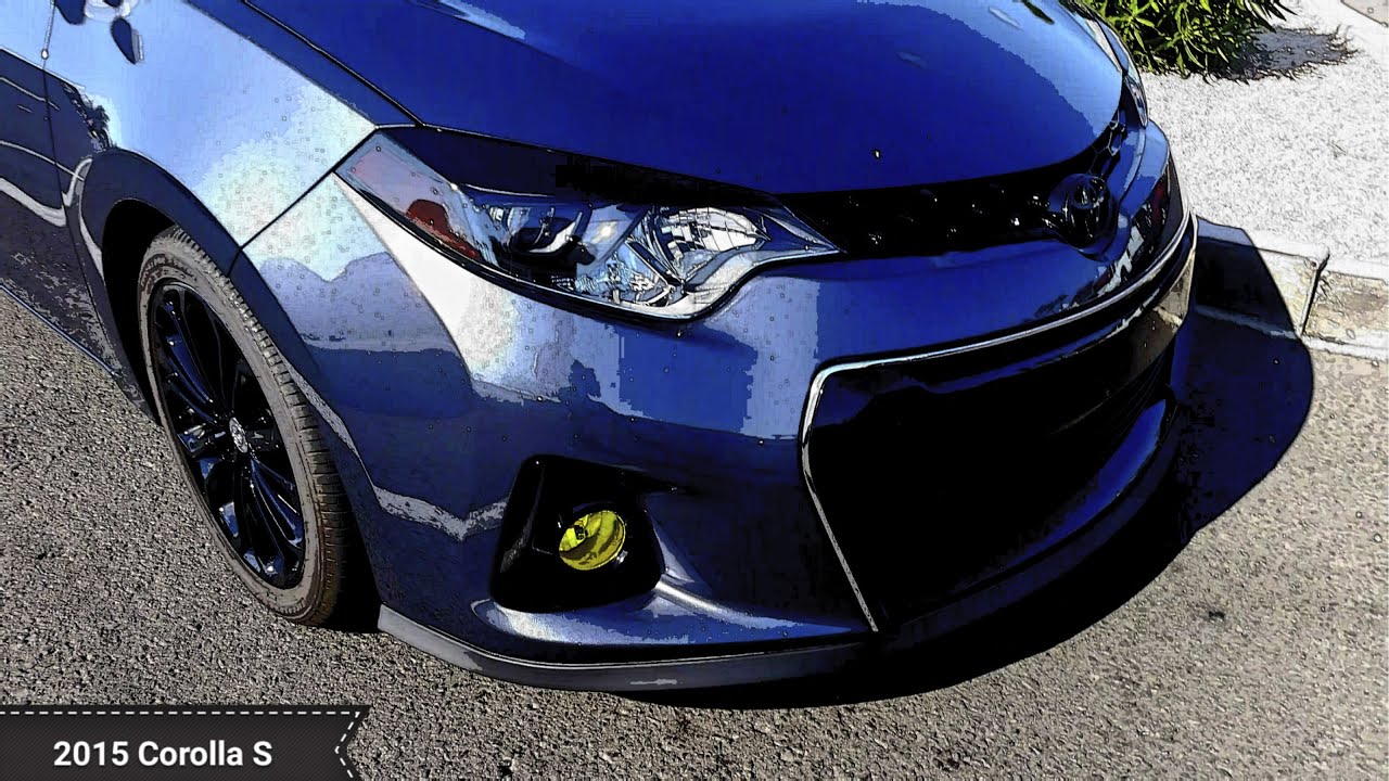 2014 2015 2016 Corolla Toyota Nation Custom Rims Headlights Lowered