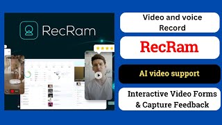 RecRam Review |  AI-Driven Customer Feedback on Video | RecRam Lifetime Deal