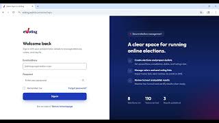eVoting Platform Demo - End-to-End Online Election Management