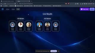 Decentralized Voting System | Solana | Blockchain | Icy Executors | Project Video | Hacknova 1.0