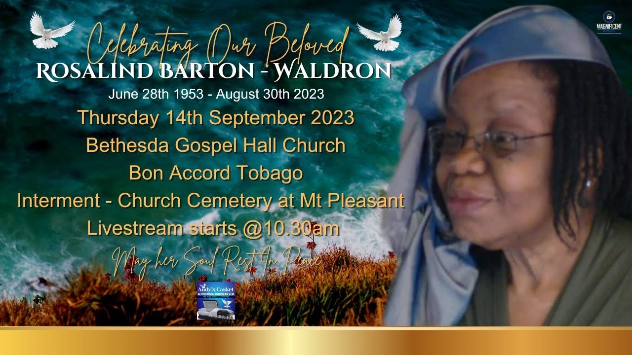 Celebrating Our Beloved Rosalind Barton Waldron YouTube