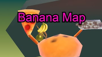 Getting over it but its the banana map