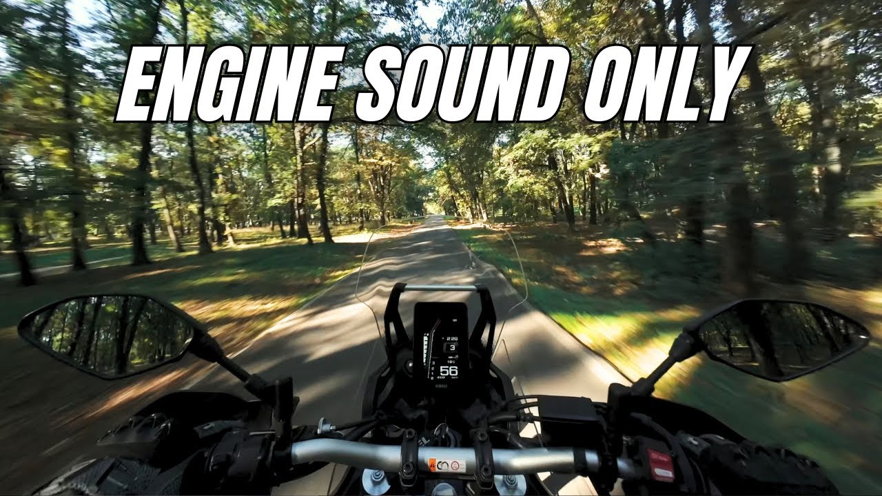 Yamaha Tenere 700 Explore - Stock Exhaust Sound [RAW Onboard]