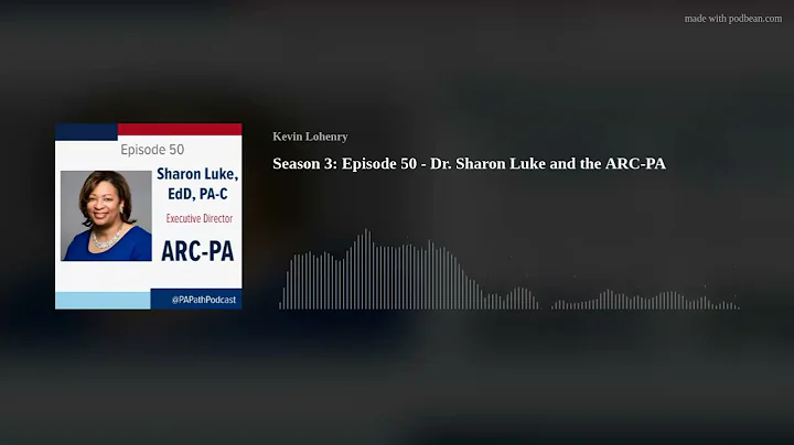 Season 3: Episode 50 - Dr. Sharon Luke and the ARC...