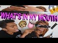 What is in my Mouth Challenge ft. Princess Mae *throwback* - Bretman Rock