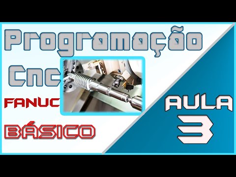Aula 03 - Programação cnc Básico - Torno CNC - Códigos e Funções