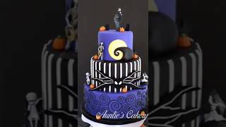 It’s a Nightmare Before Christmas Cake! Feat: Jack Skellington. How to decorate a Halloween cake