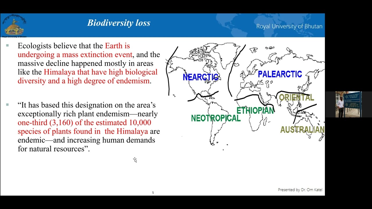 GLOBAL LECTURES | ENVIRONMENTAL CONSERVATION IN HIMALAYAS | Dr. Om Katel