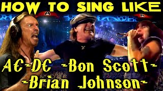 How To Sing Like Brian Johnson - Bon Scott - AC/DC - Ken Tamplin Vocal Academy